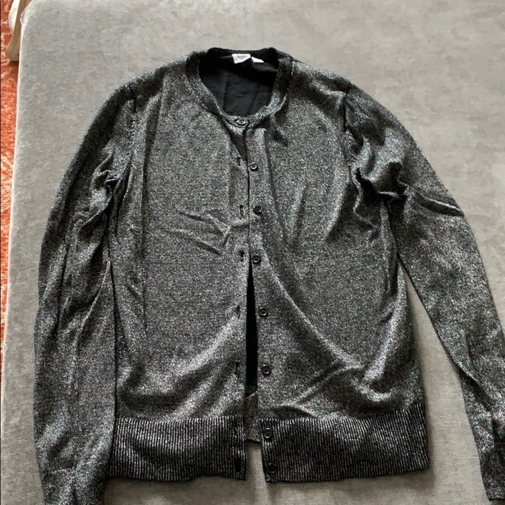 Gap black/silver cardigan